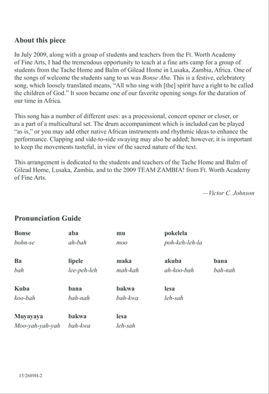 Bonse Aba 3-Part scores gallery preview page 3