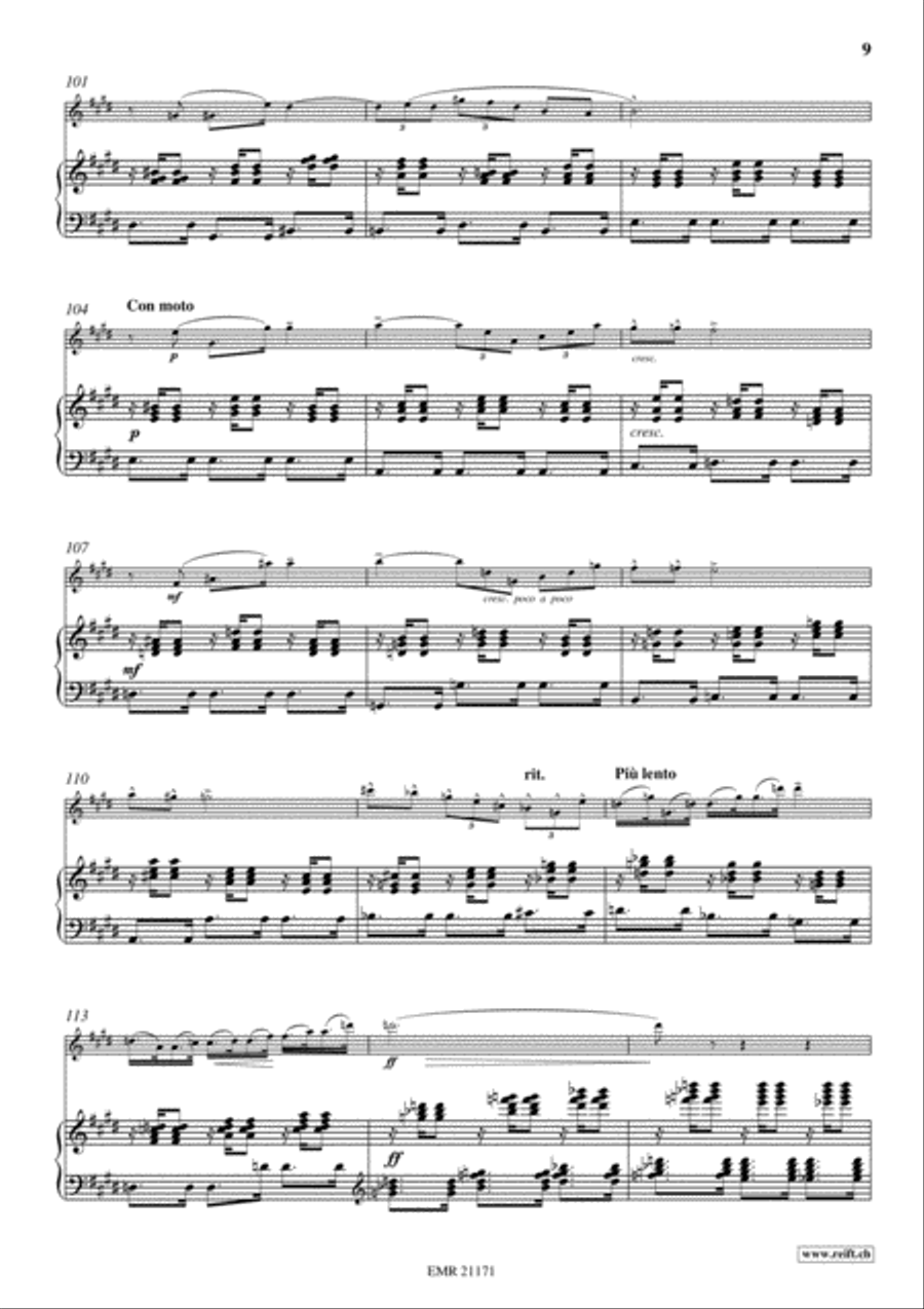 Concerto No. 2 Alto Recorder scores gallery preview page 9