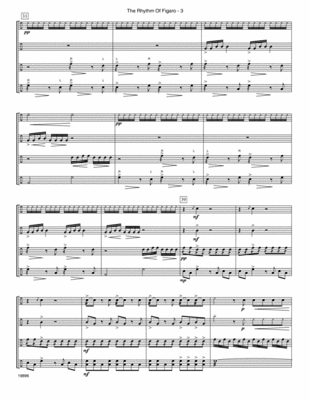 Rhythm Of Figaro, The - Conductor Score (Full Score)
