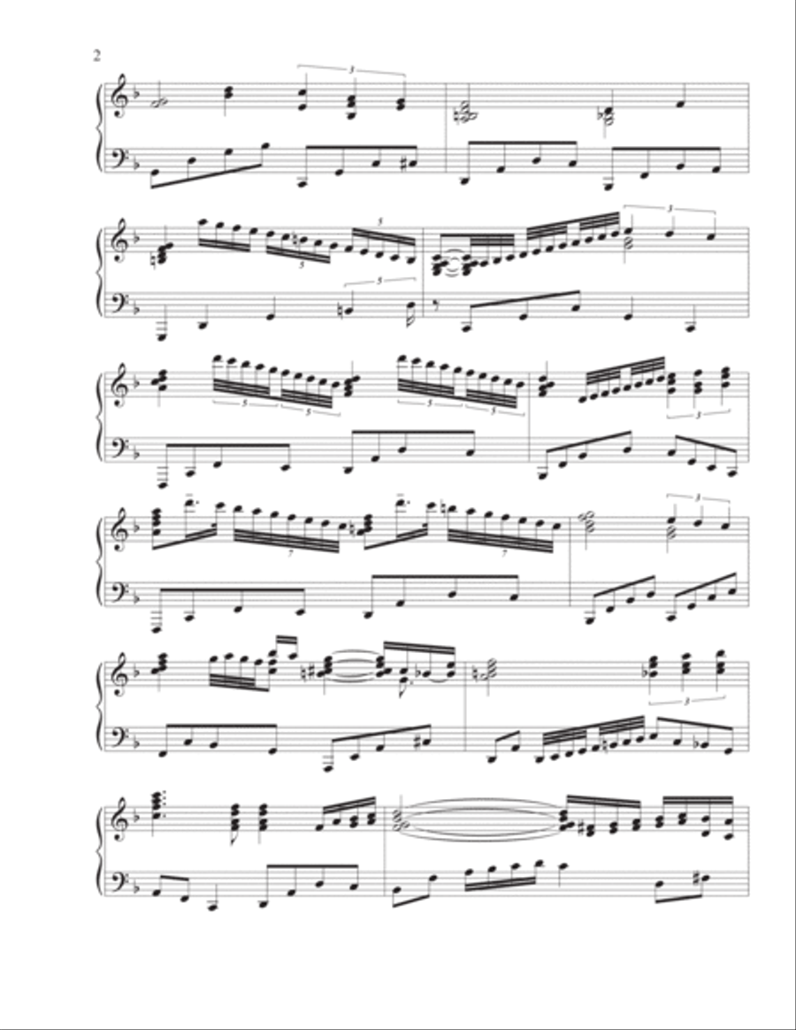 Beyond The Sea Piano Solo scores gallery preview page 6