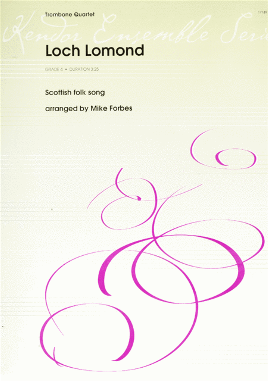 Loch Lomond Trombone Quartet scores gallery preview page 1