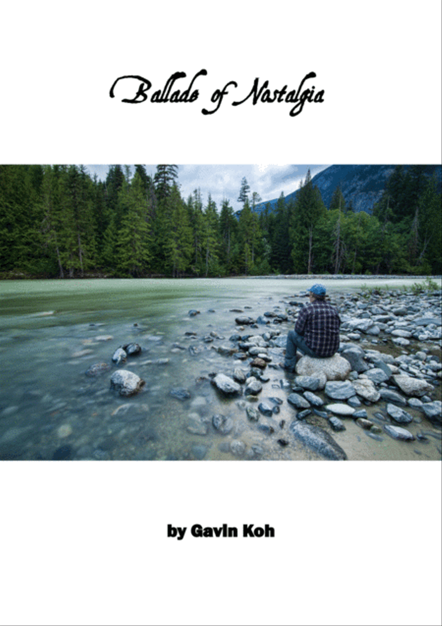 Ballade of Nostalgia Ballade of Nostalgia Piano Solo scores gallery preview page 1