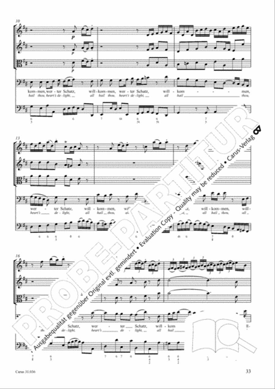 Up joyous raise your song (Schwingt freudig euch empor) 4-Part scores gallery preview page 34