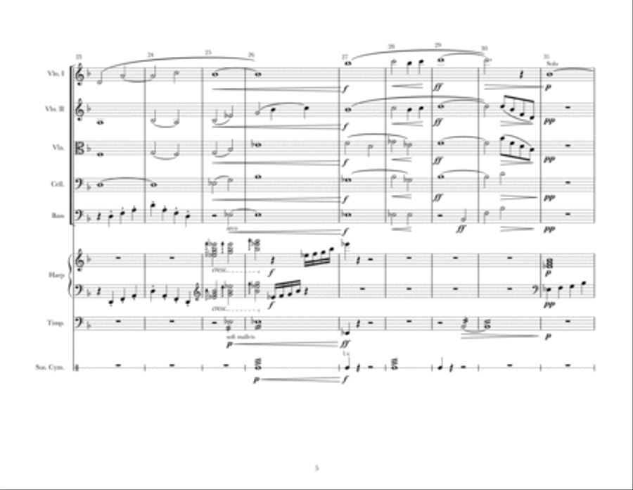 Listen To Angels String Orchestra scores gallery preview page 6