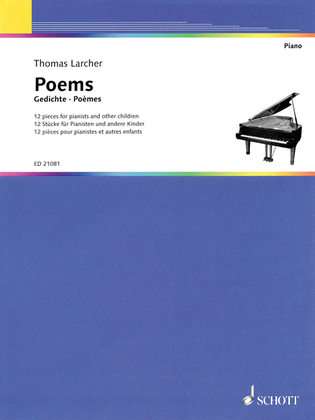 Book cover for Thomas Larcher - Poems