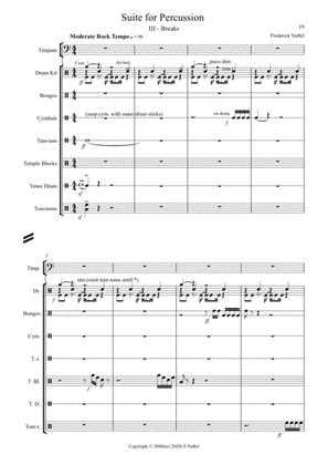 Suite for Percussion Ensemble:3rd movement