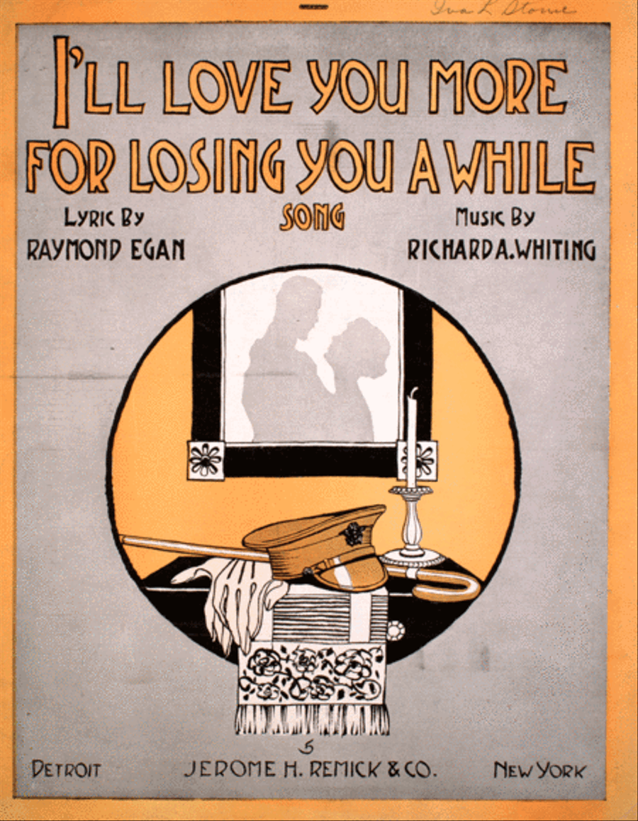 I'll Love You More For Losing You A While. Song Voice scores gallery preview page 1