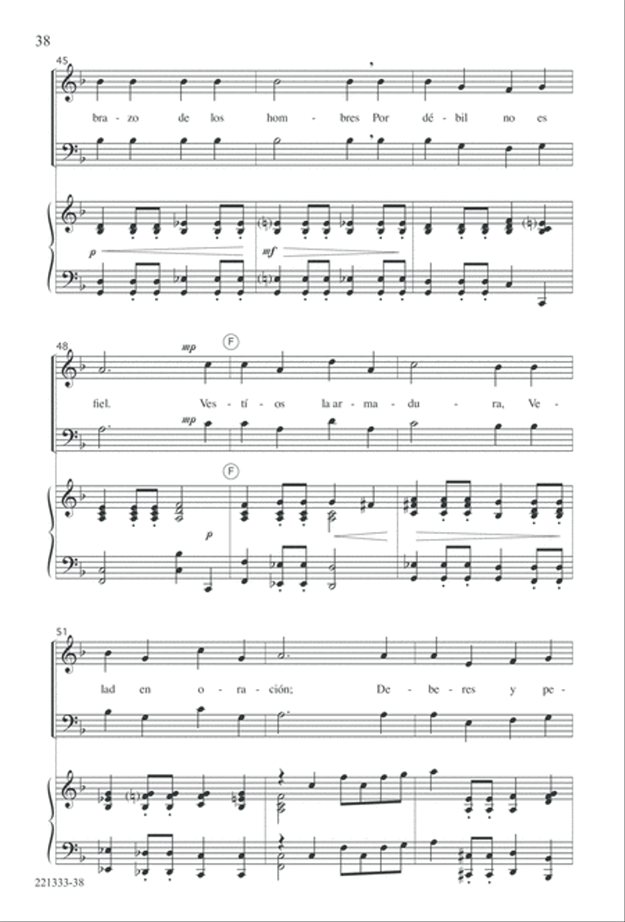 Siervos de Jesus Siervos de Jesus 4-Part scores gallery preview page 42