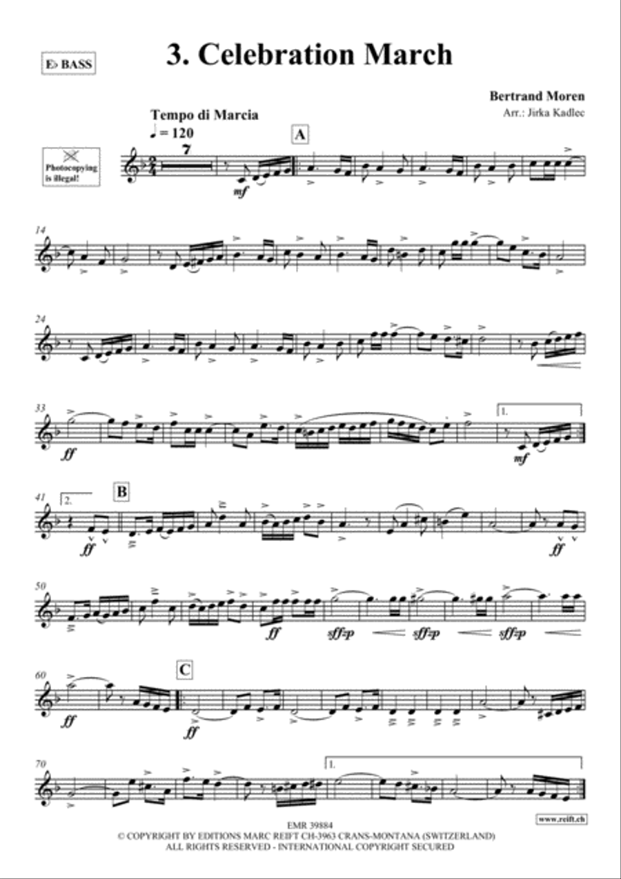 10 Greatest Famous Marches Piano Accompaniment scores gallery preview page 5
