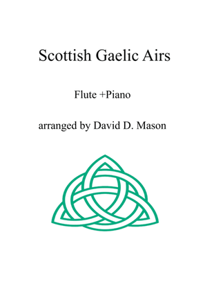 Book cover for 5 Scottish Gaelic Airs for Flute and Piano