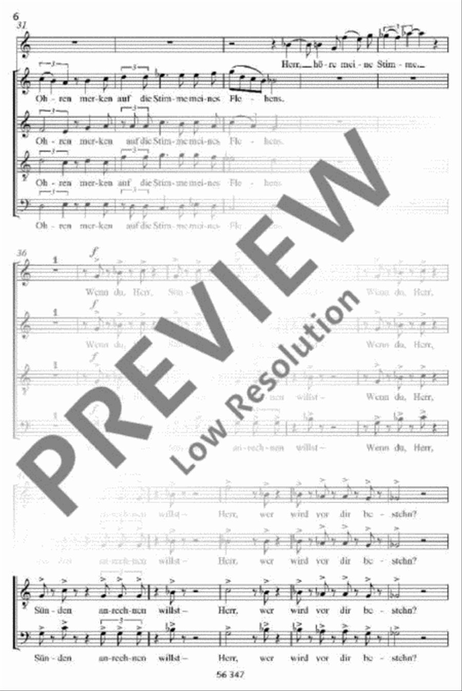 Aus der Tiefe Aus der Tiefe 4-Part scores gallery preview page 6