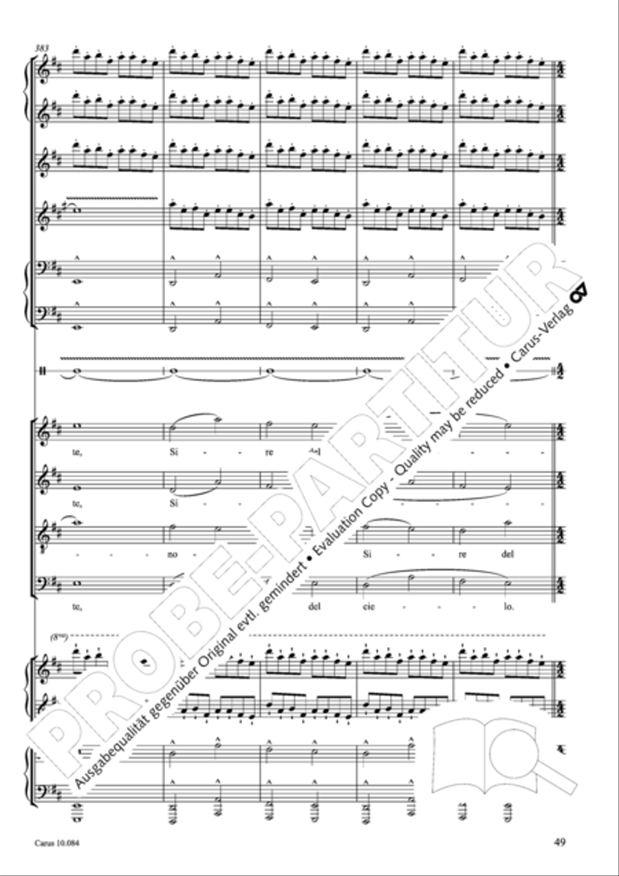 Lauda per la Nativita del Signore Divisi scores gallery preview page 50