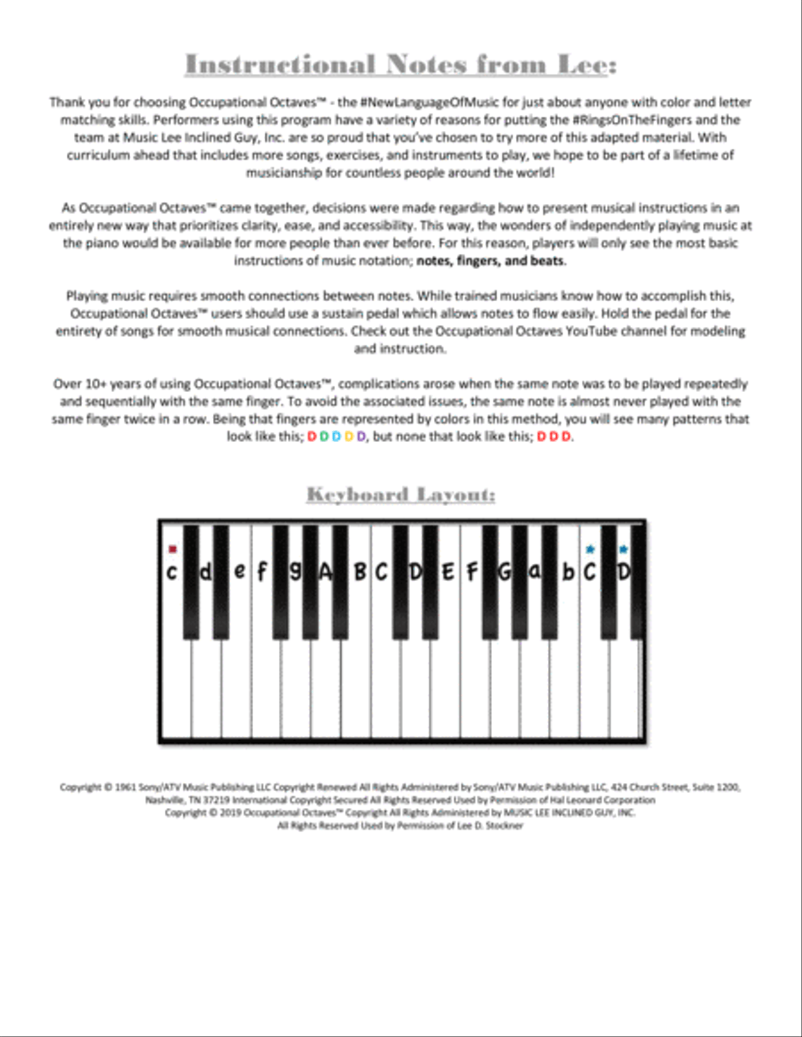 Stand By Me Piano Solo scores gallery preview page 2
