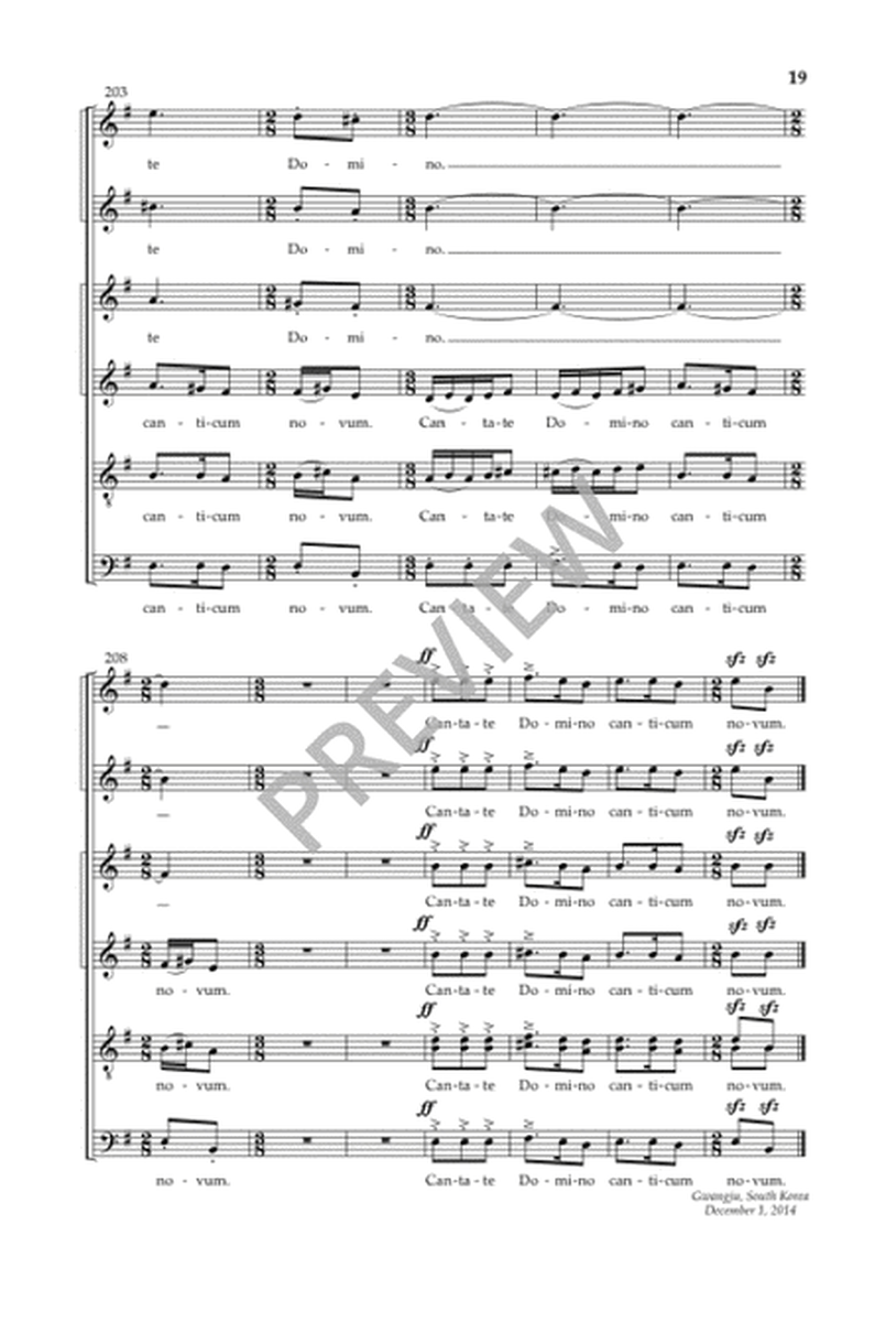 Cantate Domino - SSAATTB image number null