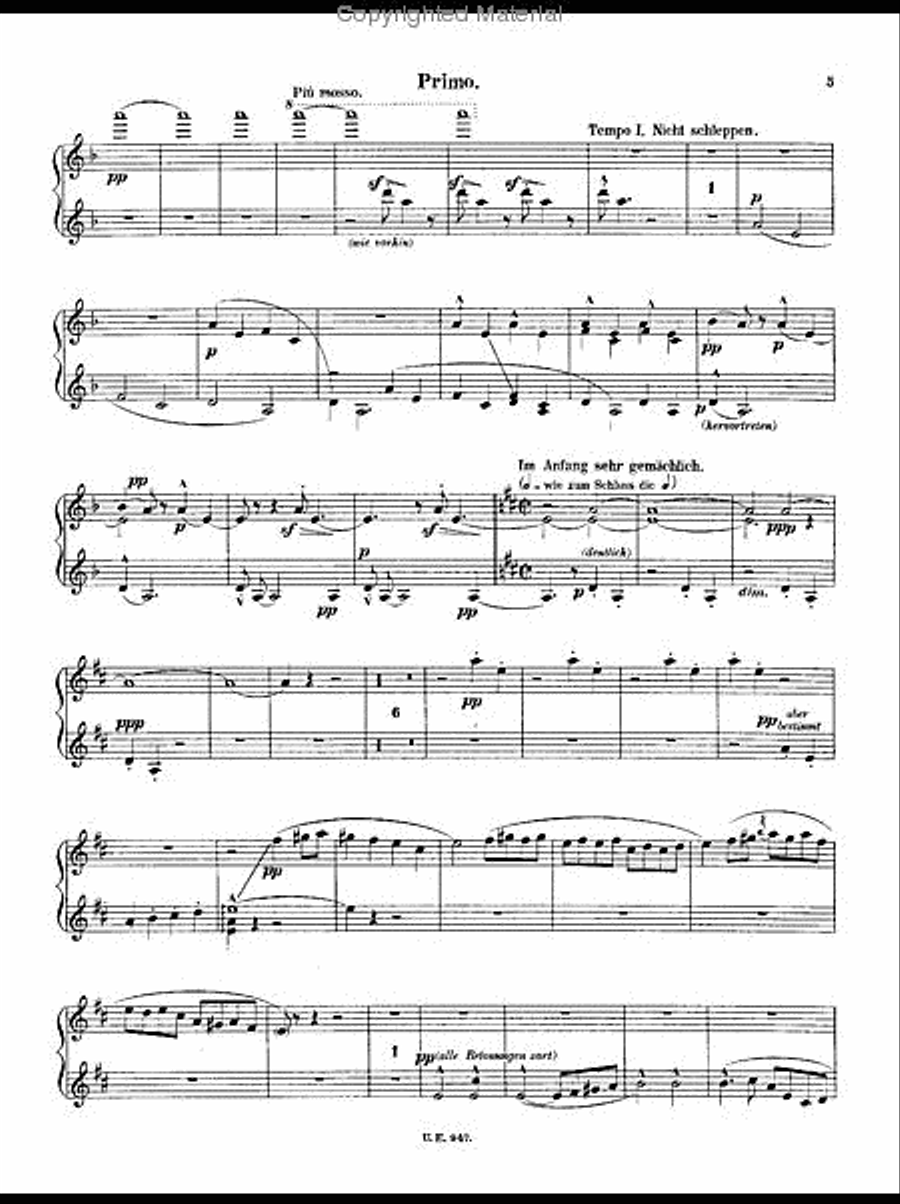 Symphony No. 1 Chamber Music scores gallery preview page 6