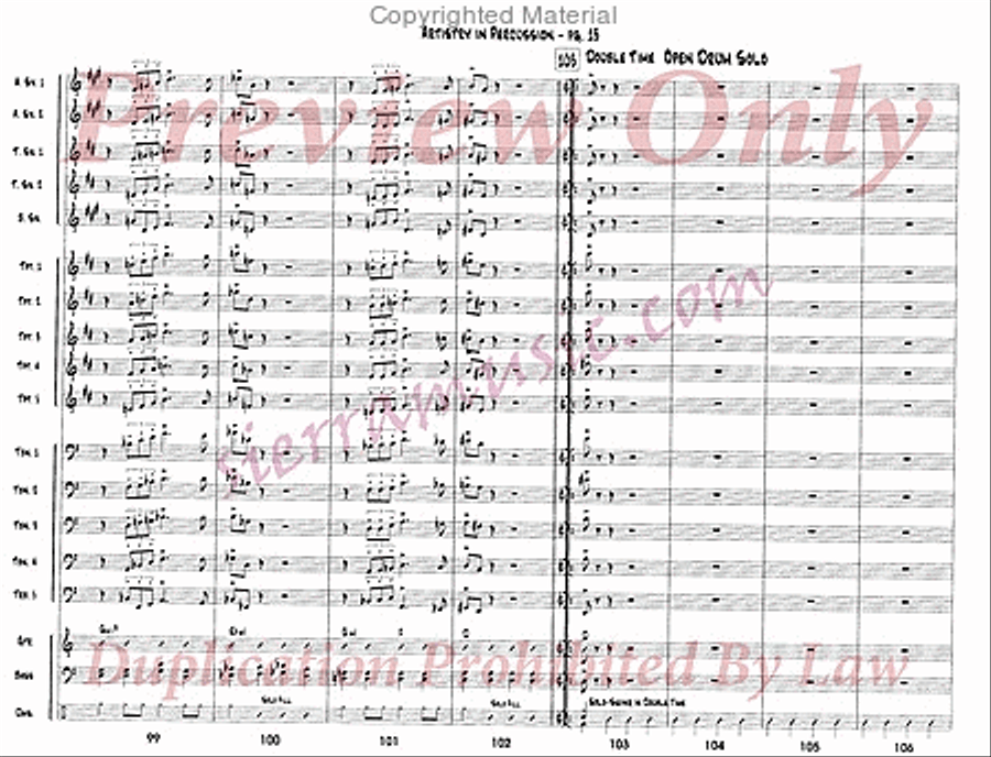 Artistry In Percussion Jazz Ensemble scores gallery preview page 14