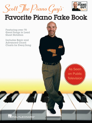 Book cover for Scott The Piano Guy's Favorite Piano Fake Book