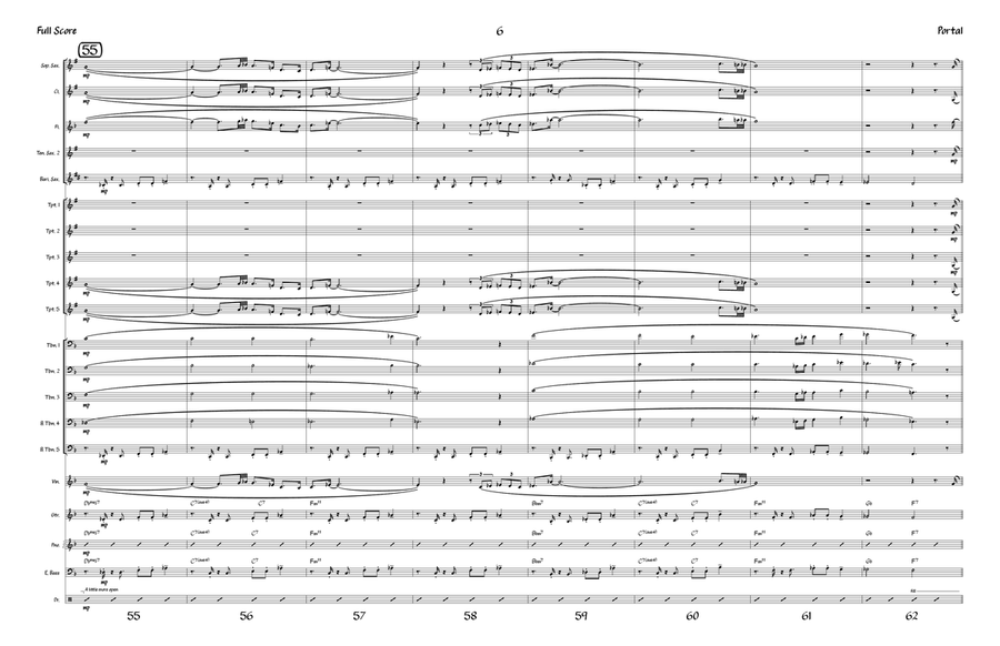 Portal Jazz Ensemble scores gallery preview page 6