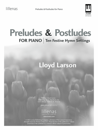 Book cover for Preludes and Postludes for Piano