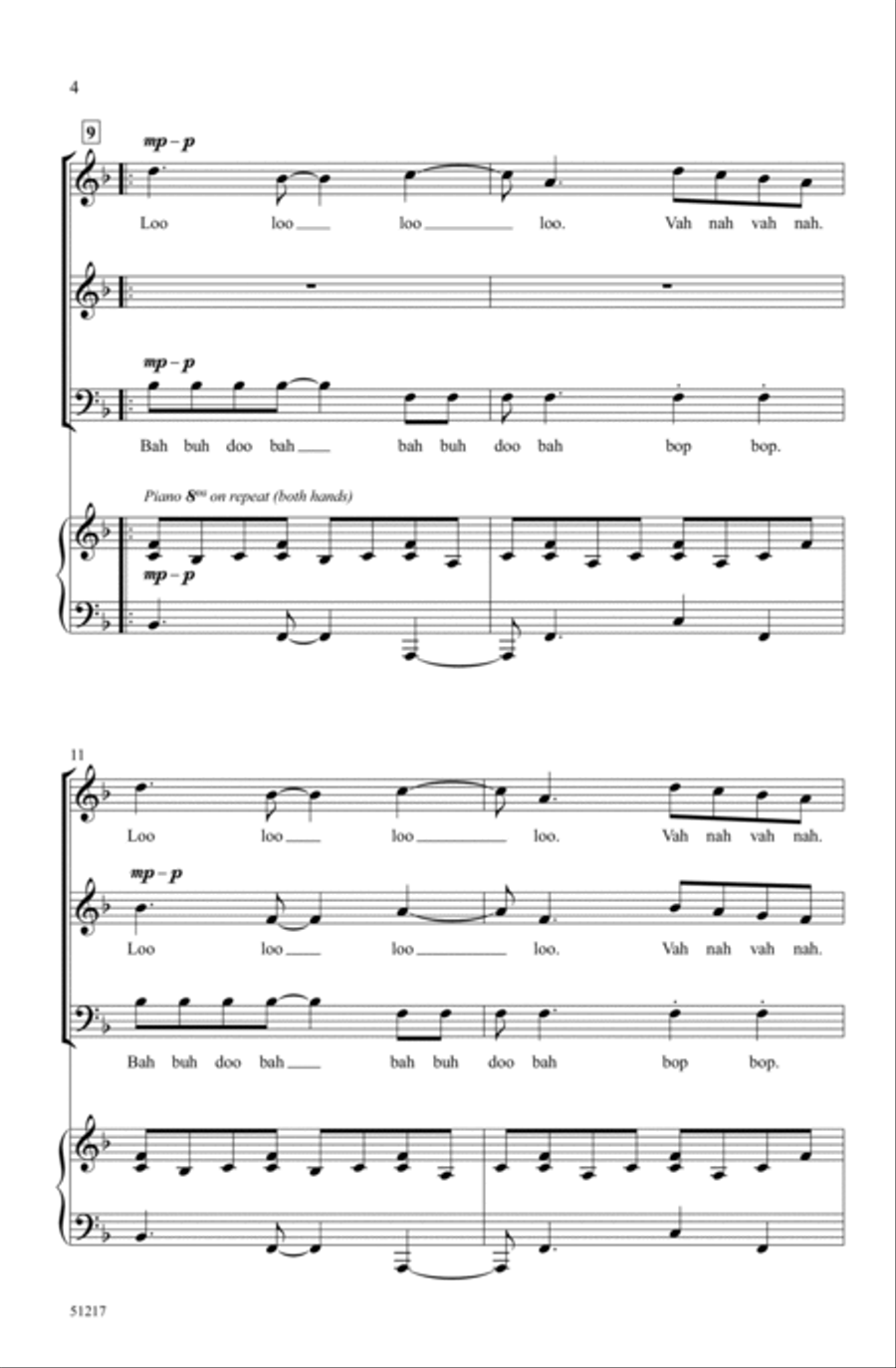 Vox Vibe Choir scores gallery preview page 3