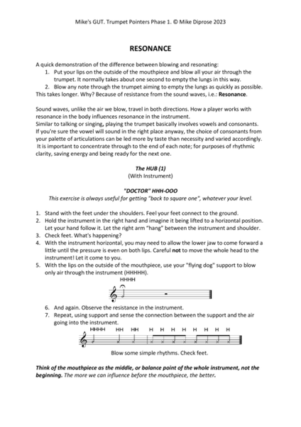 Natural Trumpet Pointers Trumpet Solo - Digital Sheet Music