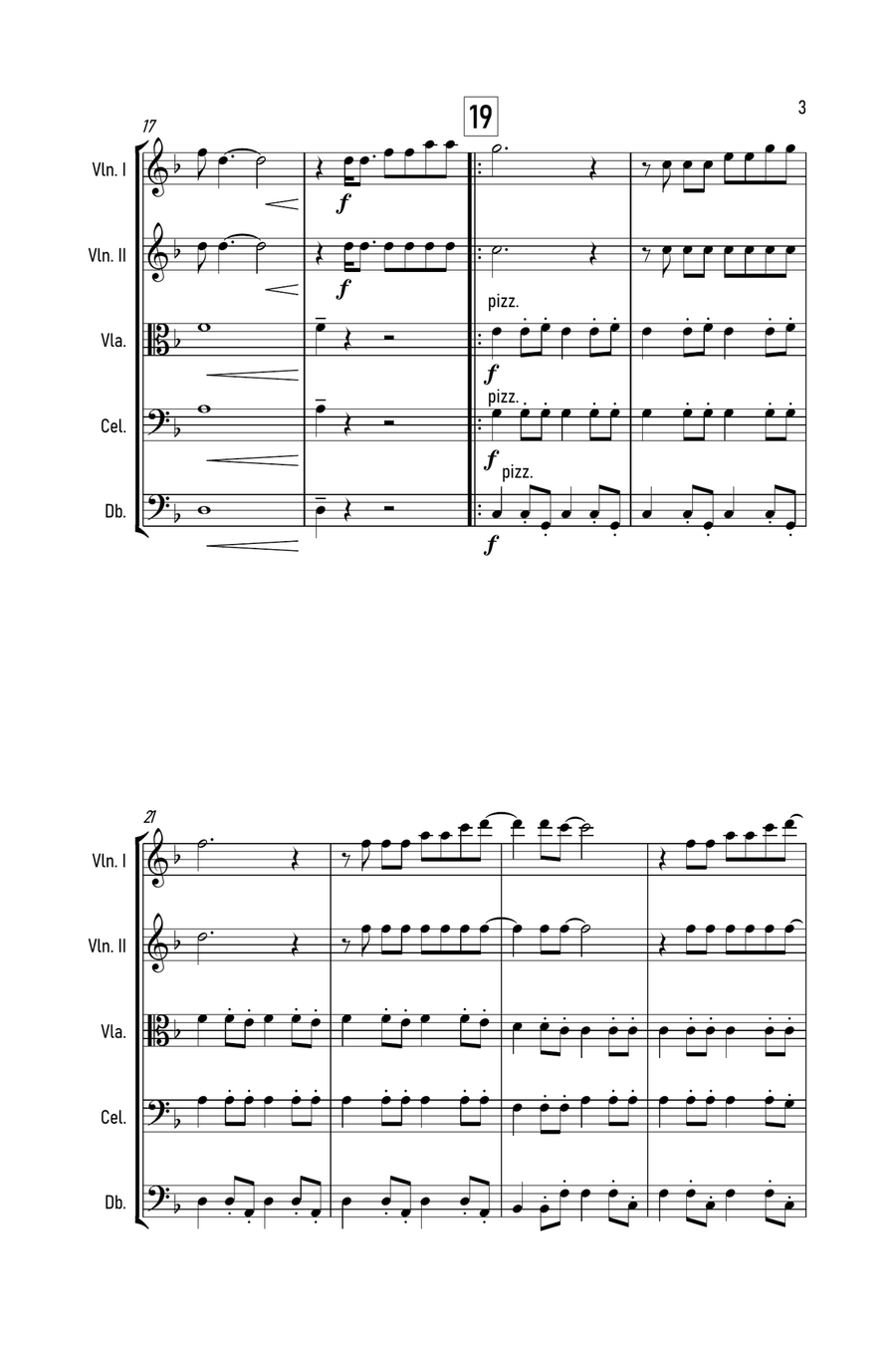 The Sound Of Silence String Quartet scores gallery preview page 4