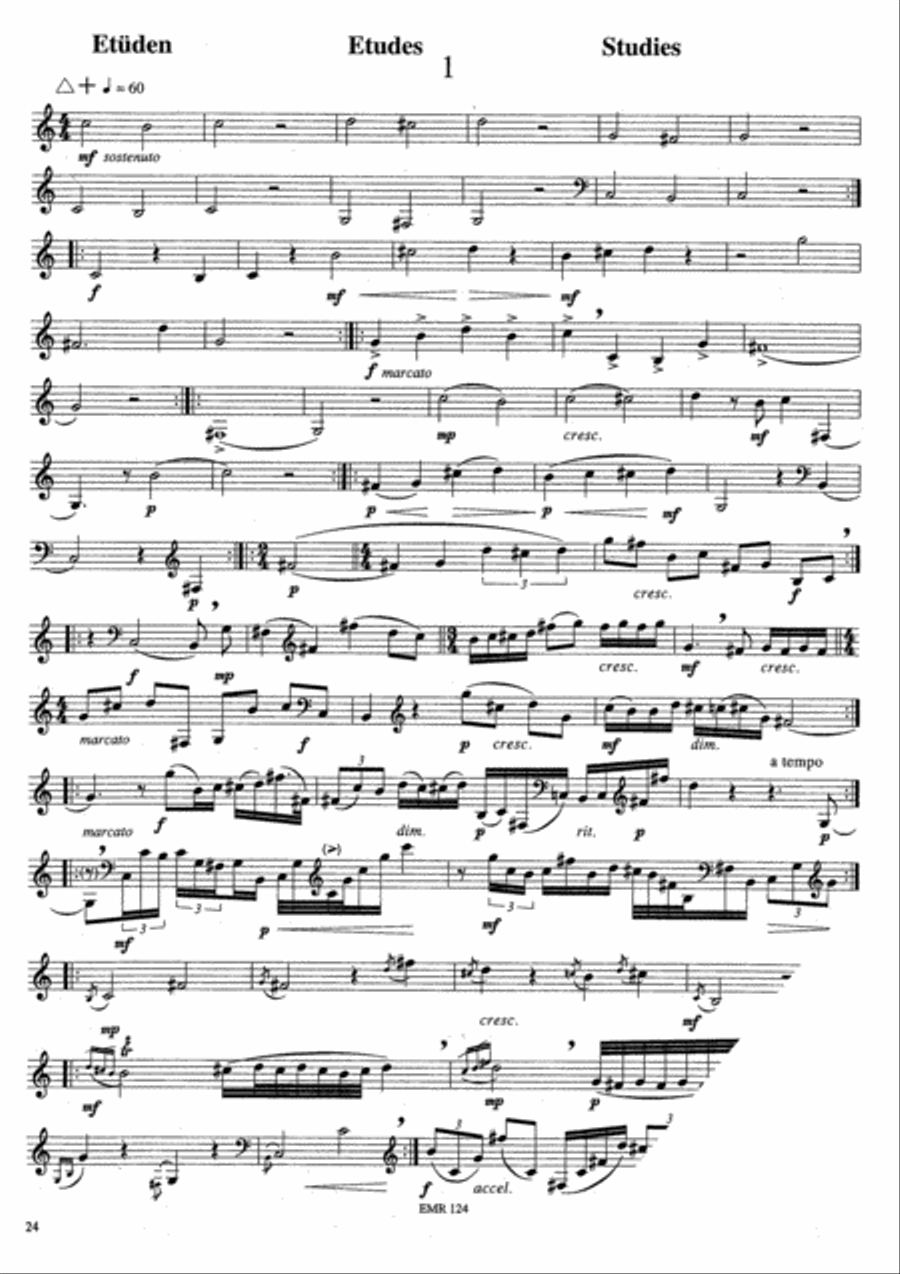 Method for Natural Horn Method for Natural Horn Horn Solo scores gallery preview page 10