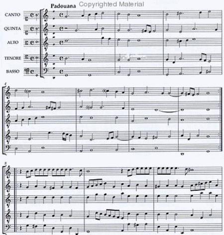 Suite 15 (Banchetto Musicale) - 5 scores