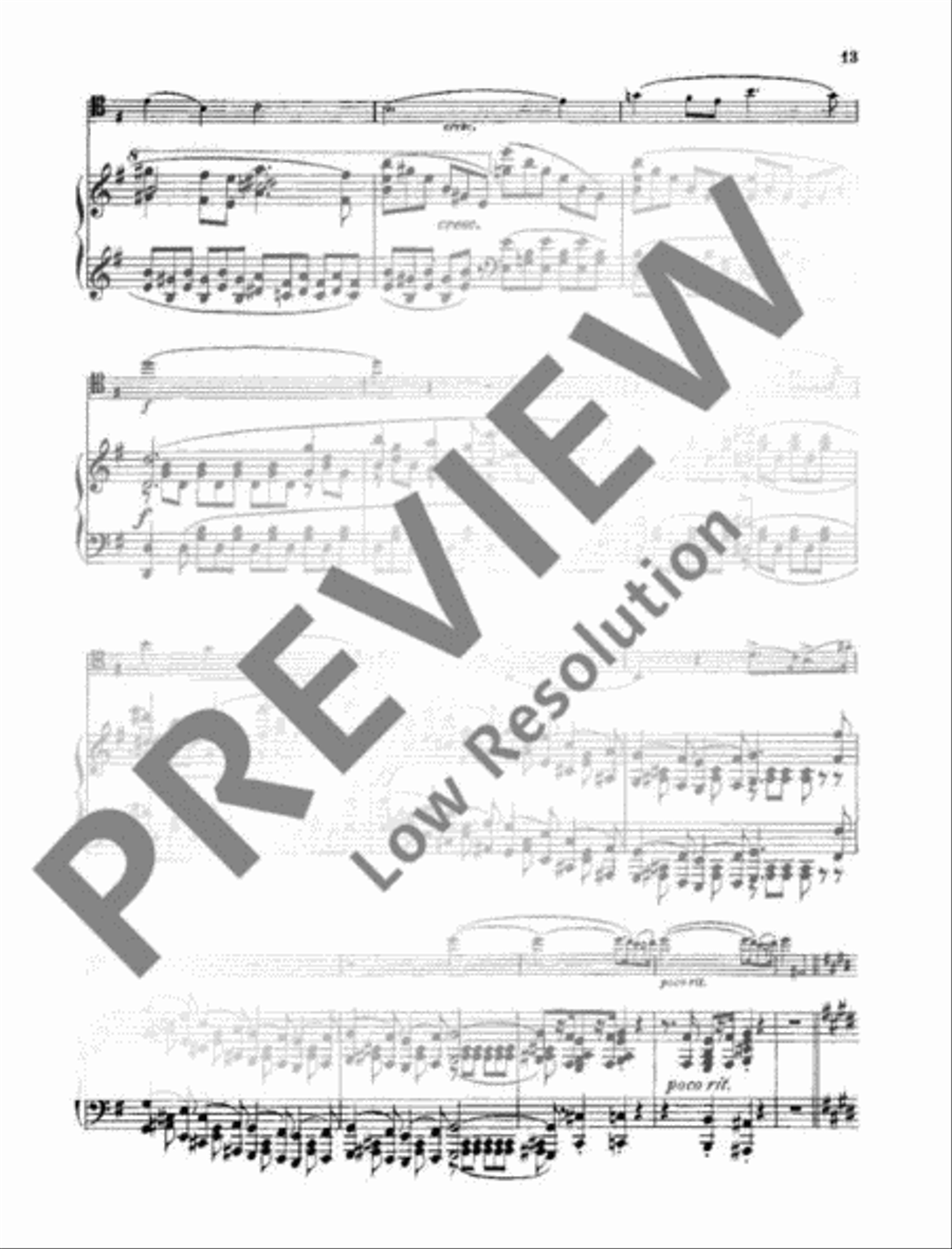 Sonata E minor Sonata E minor Piano Accompaniment scores gallery preview page 16