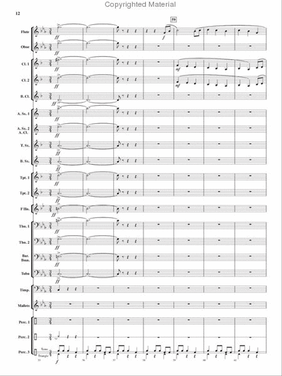 Stargazer Concert Band scores gallery preview page 11