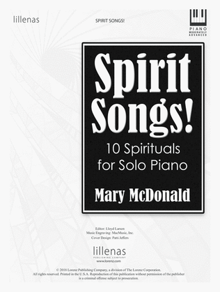 Book cover for Spirit Songs!