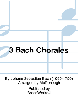 3 Bach Chorales