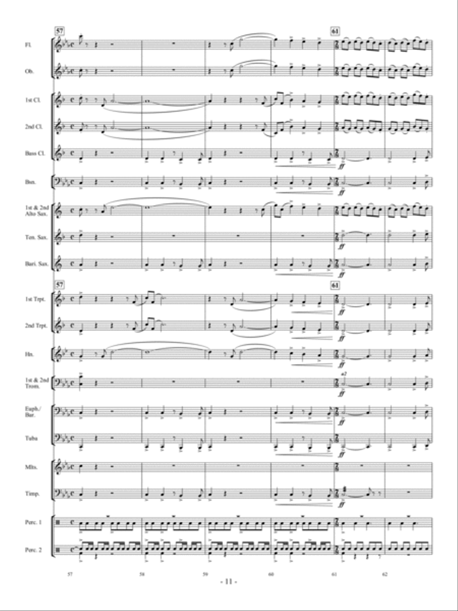 The Trumpeter of Krakow The Trumpeter of Krakow Concert Band scores gallery preview page 10