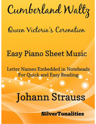 Cumberland Waltz Queen Victoria’s Easy Piano Sheet Music