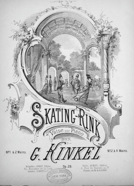 Skating-Rink. Valse Pour Piano