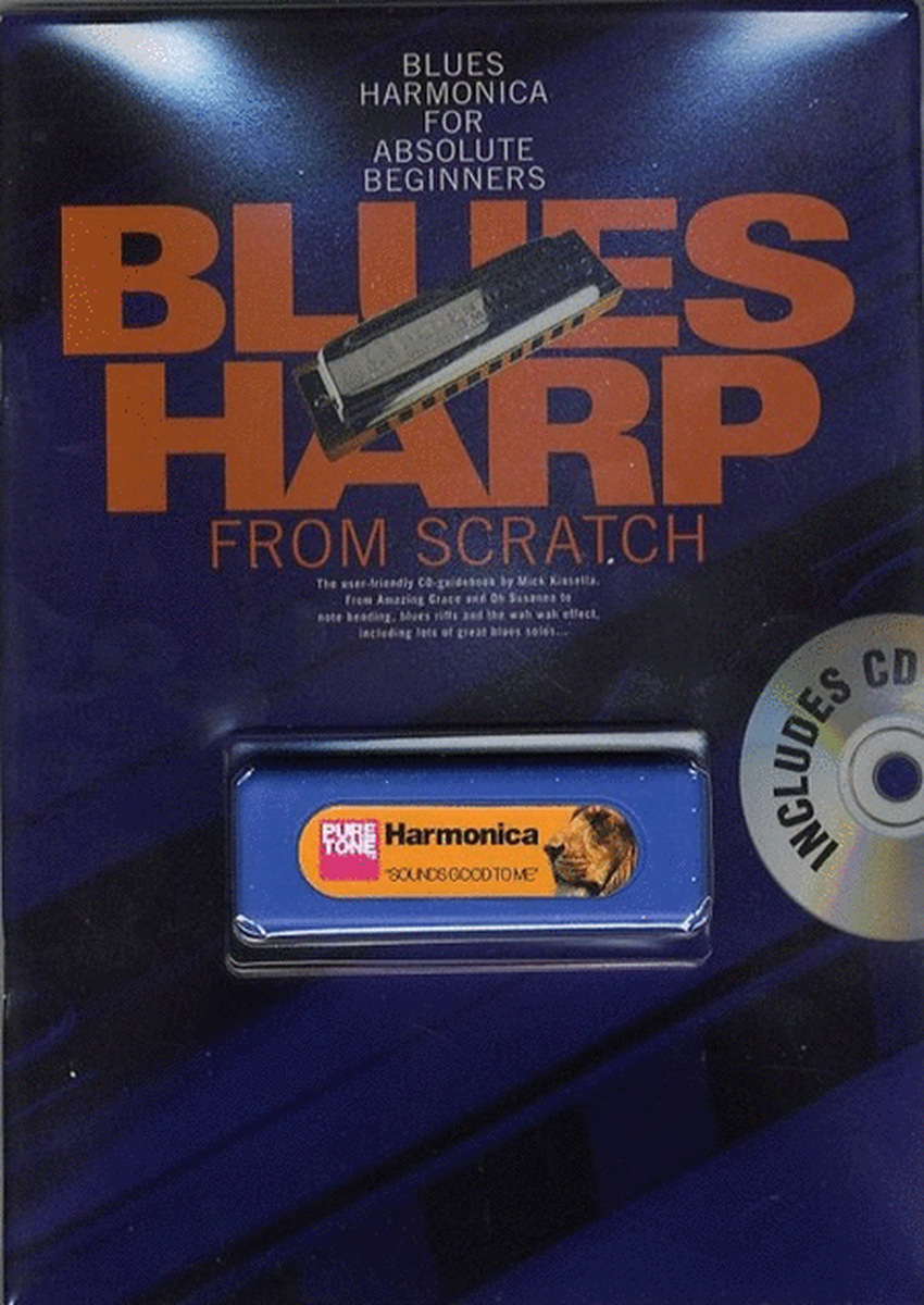 Blues Harp From Scratch Book/CD + Harmonica