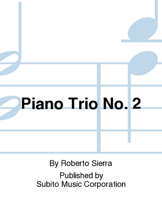 Book cover for Piano Trio No. 2
