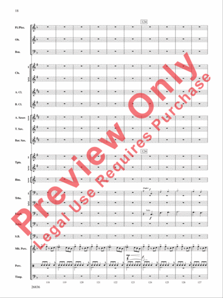 Eire Concert Band scores gallery preview page 19