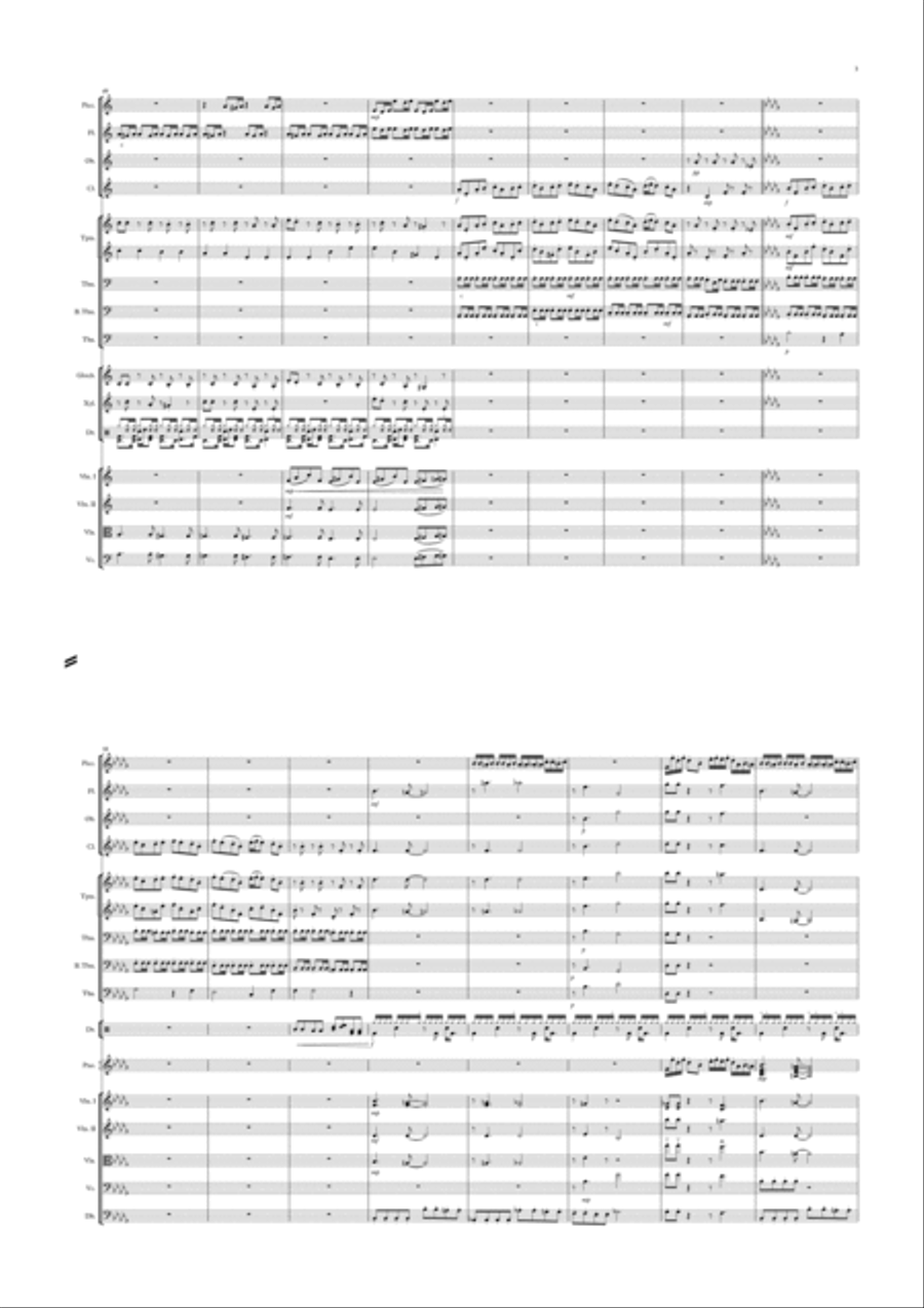 Chasing the Quaver Jazz Ensemble scores gallery preview page 3