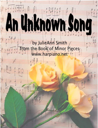 Book cover for An Unknown Song