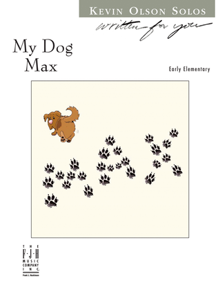Book cover for My Dog Max