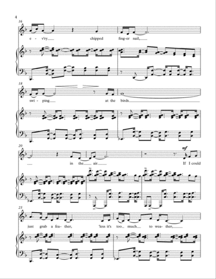 Periwinkle High Voice scores gallery preview page 4