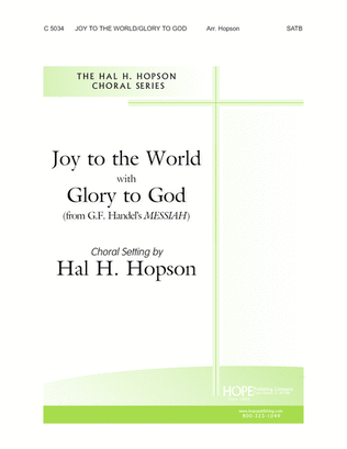 Book cover for Joy to the World with Glory to God