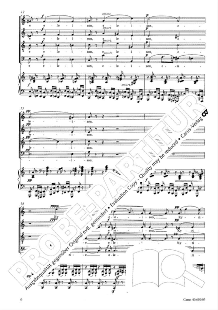 Petite Messe solennelle Petite Messe solennelle 4-Part scores gallery preview page 9