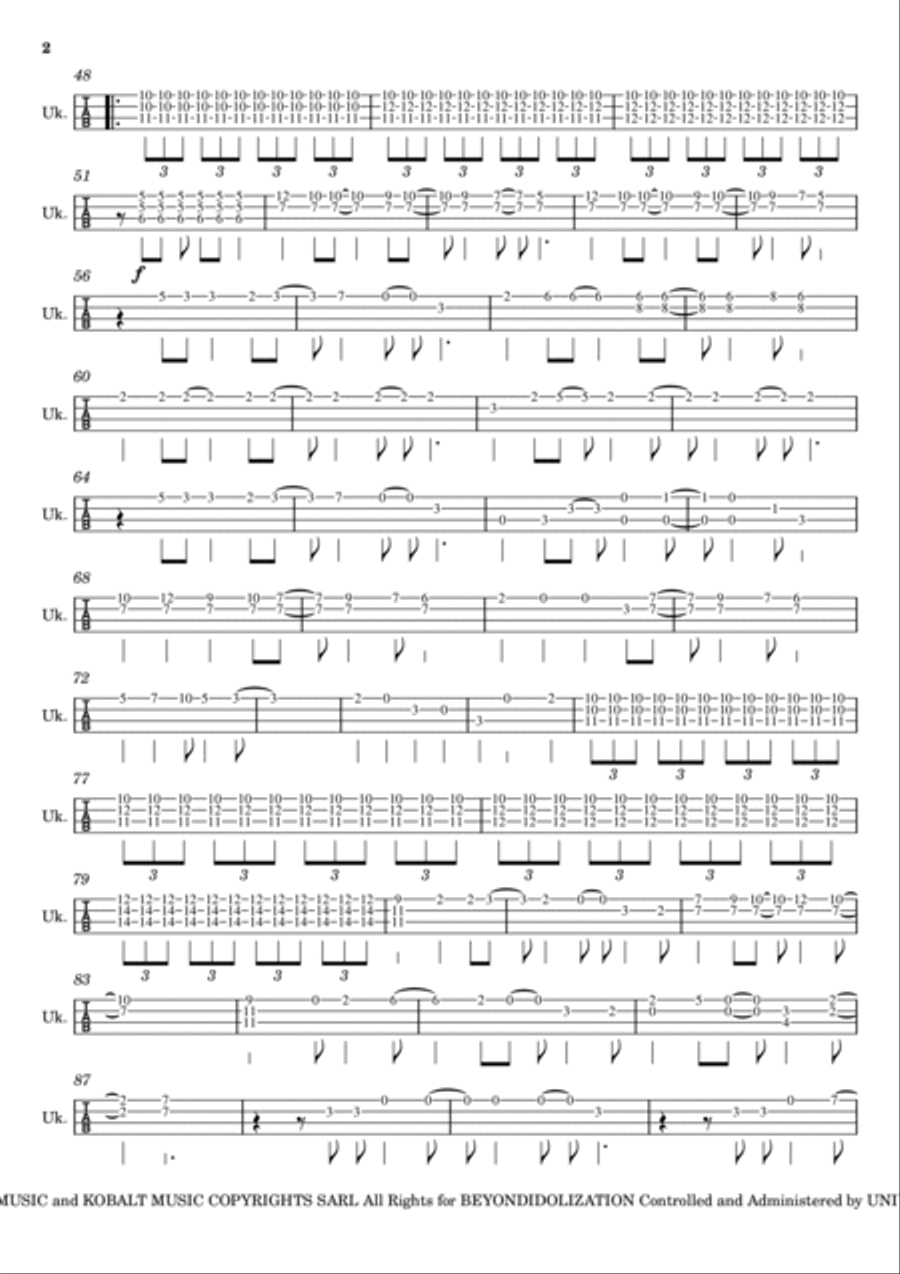 All I Want For Christmas Is You Ukulele scores gallery preview page 2
