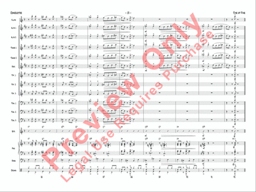 Jive at Five Jazz Ensemble scores gallery preview page 16