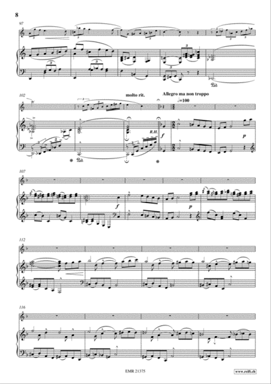 Concerto No. 4 Alto Recorder scores gallery preview page 8