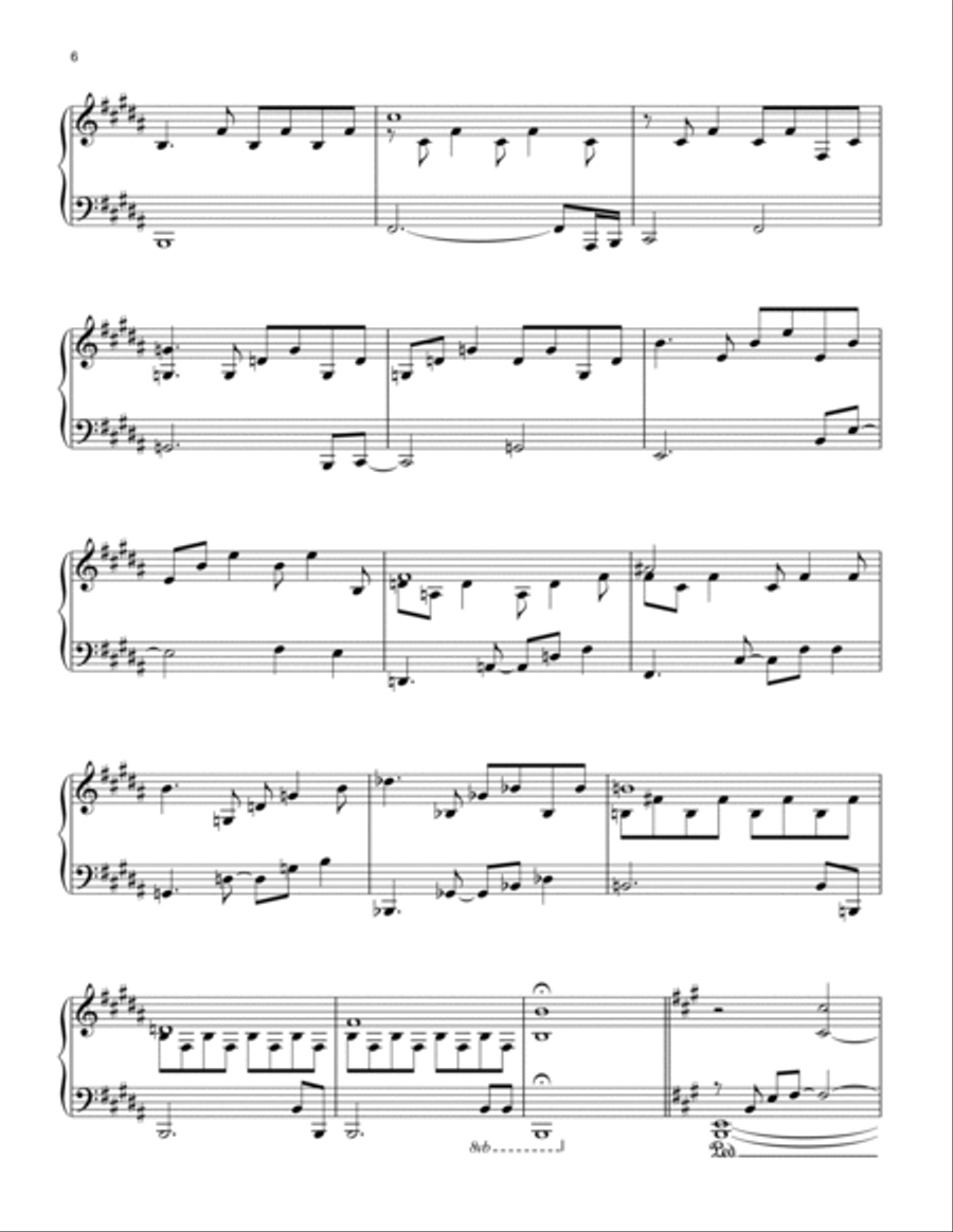 Twilight Piano Solo Pack featuring Bella's Lullaby Piano Solo scores gallery preview page 6