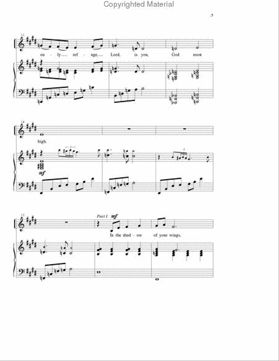 In the Shadow of Your Wings 2-Part scores gallery preview page 3