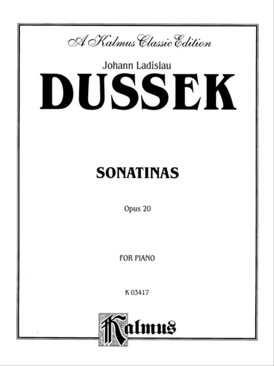 Sonatinas, Op. 20